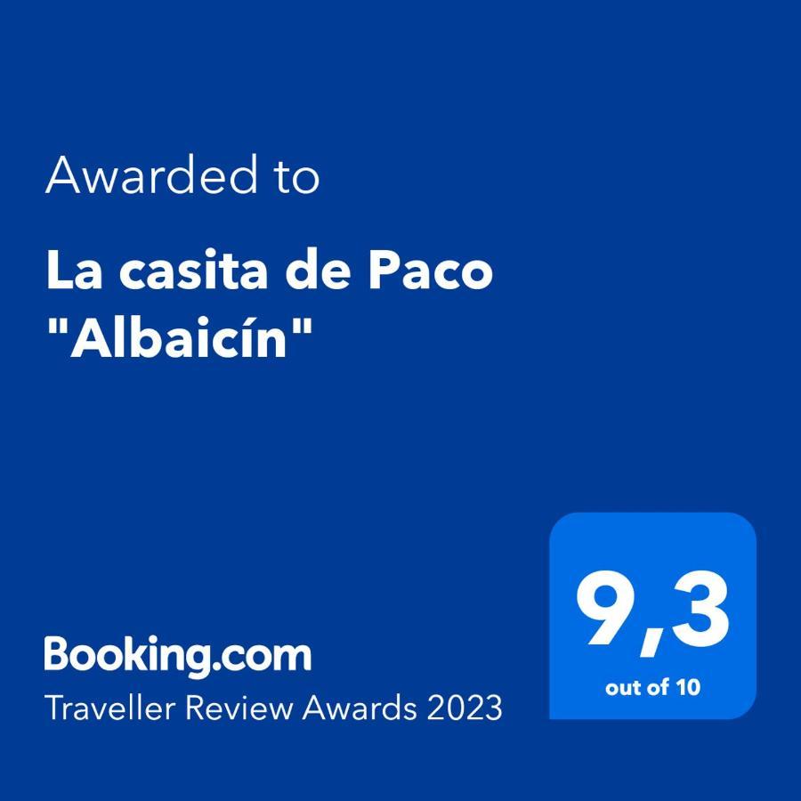 La Casita De Paco Albaicin Lägenhet Granada Exteriör bild